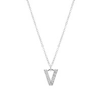 Collana Chi Mi Ama Gioielli Donna Lettere d'amore in Argento 130115V - 130115V